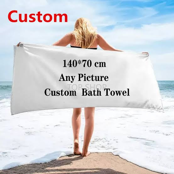 Beach Towel customized FULL PRINT